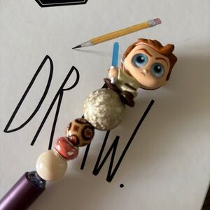 Disney Doorables: Star Wars: Obi-Wan Kenobi handmade beaded pen